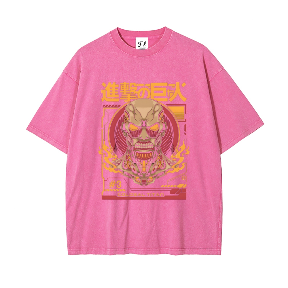 Vintage Oversized T-Shirt Attack on Titan