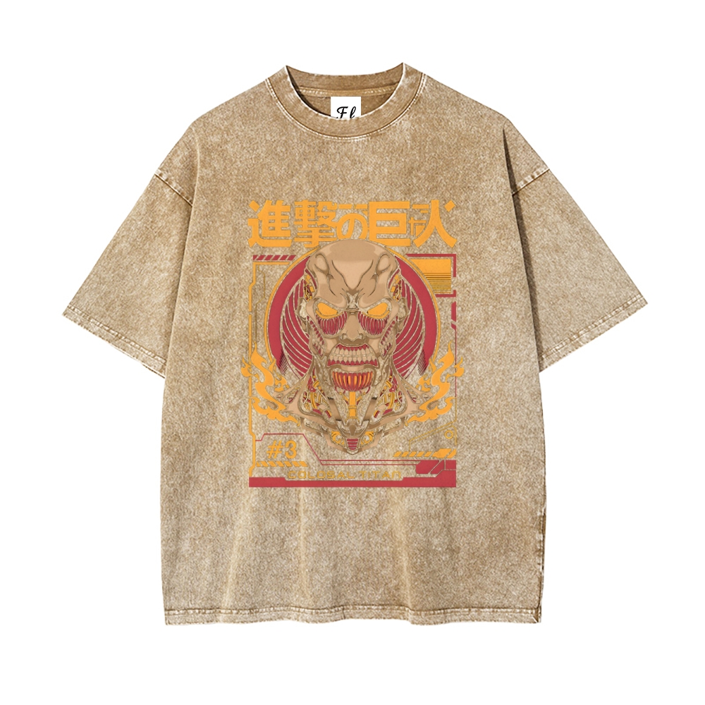 Vintage Oversized T-Shirt Attack on Titan