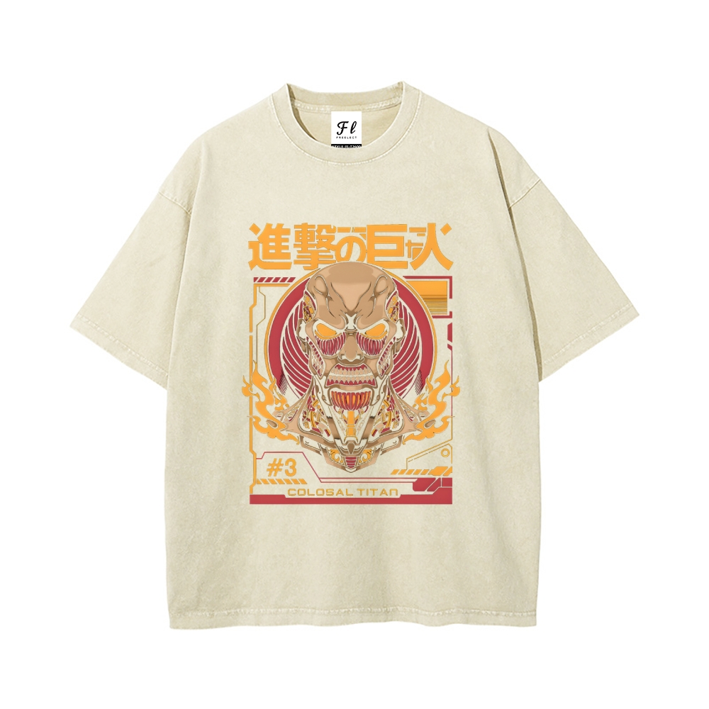 Vintage Oversized T-Shirt Attack on Titan
