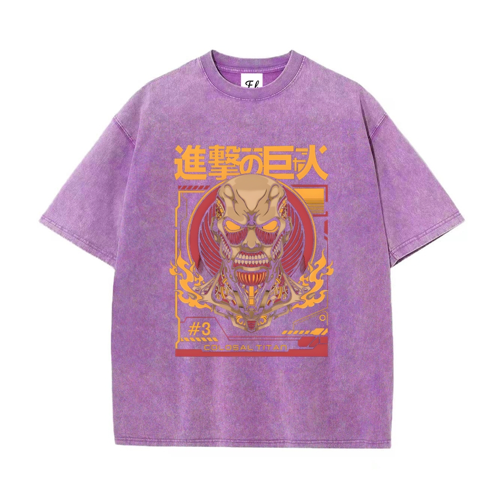 Vintage Oversized T-Shirt Attack on Titan