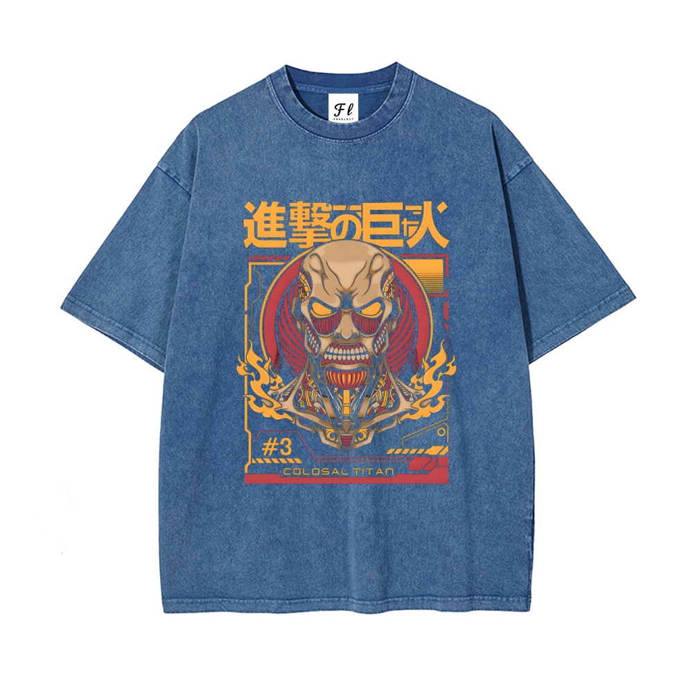 Vintage Oversized T-Shirt Attack on Titan