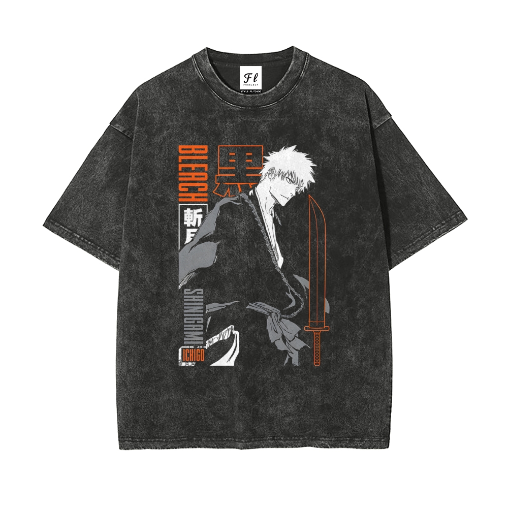 Vintage Oversized T-Shirt Bleach