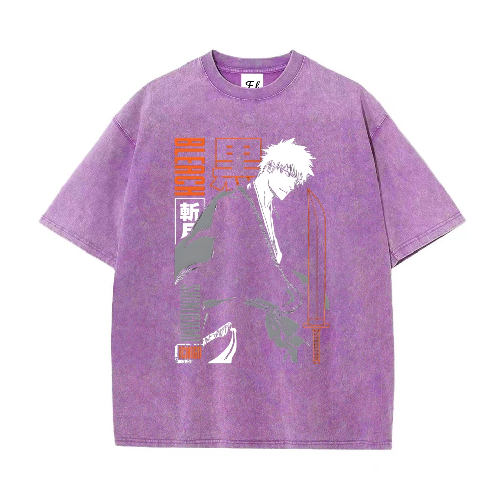Vintage Oversized T-Shirt Bleach