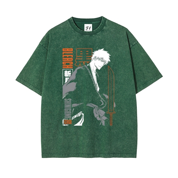 Vintage Oversized T-Shirt Bleach