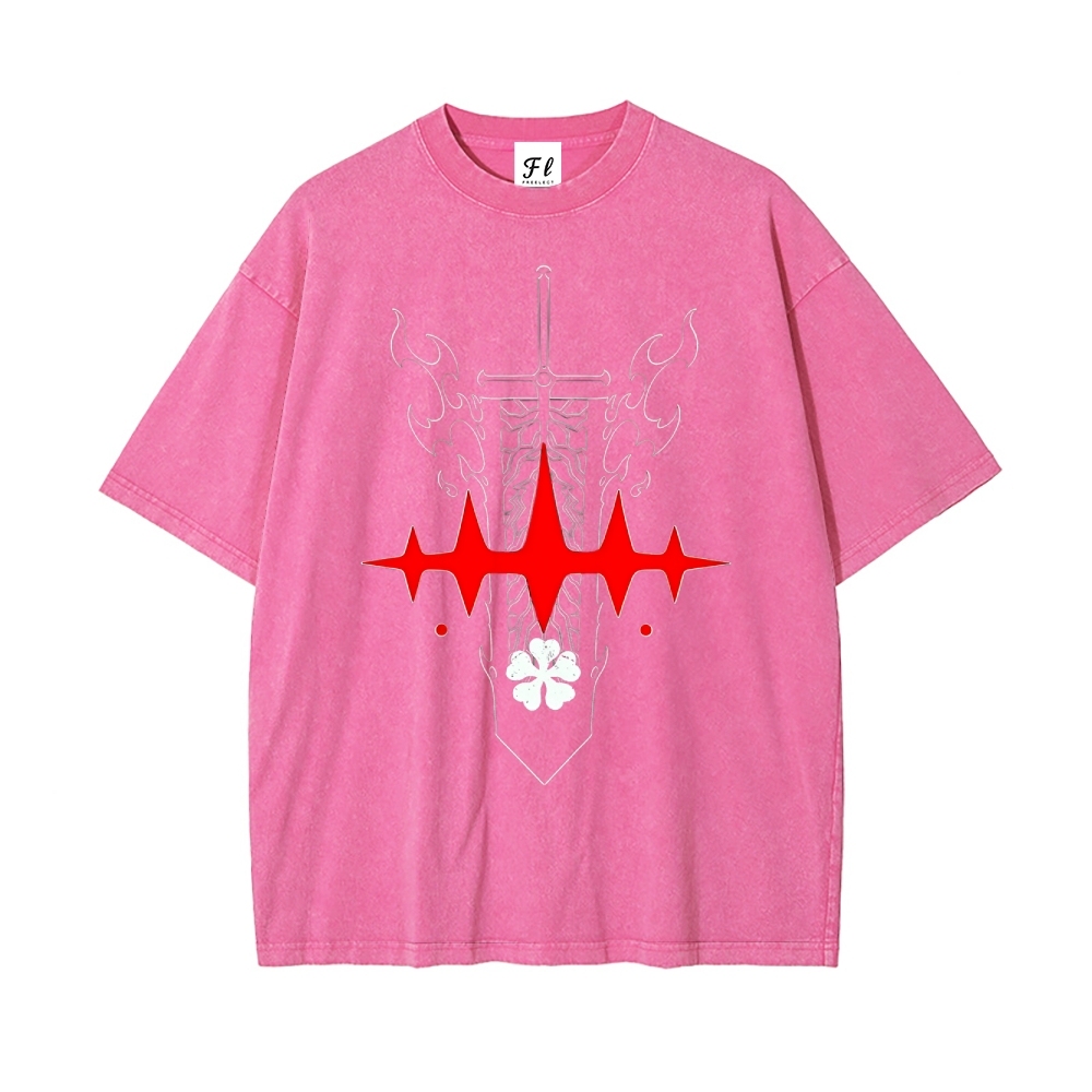 Vintage Oversized T-Shirt Bleach