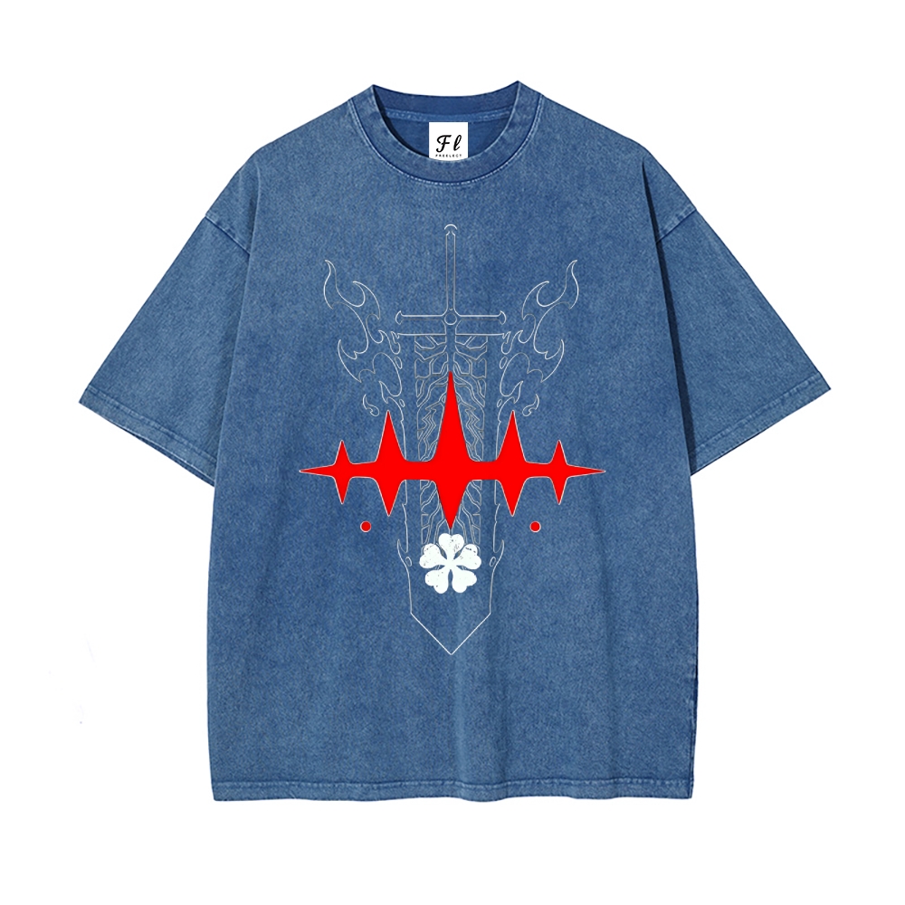 Vintage Oversized T-Shirt Bleach