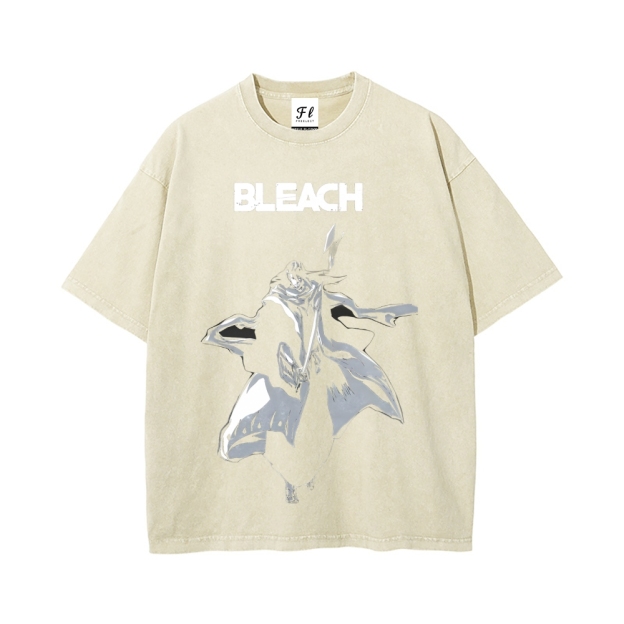 Vintage Oversized T-Shirt Bleach  Kurosaki Ichigo