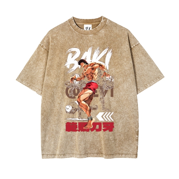Vintage Oversized T-Shirt Baki