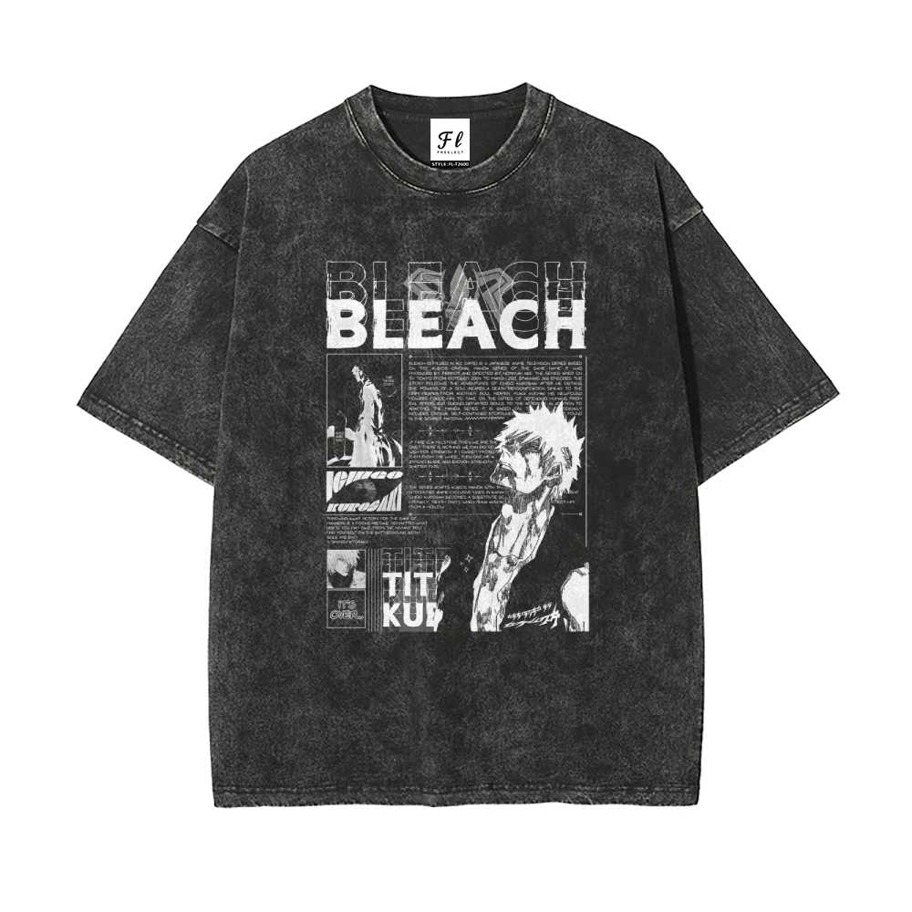 Vintage Oversized T-Shirt Bleach