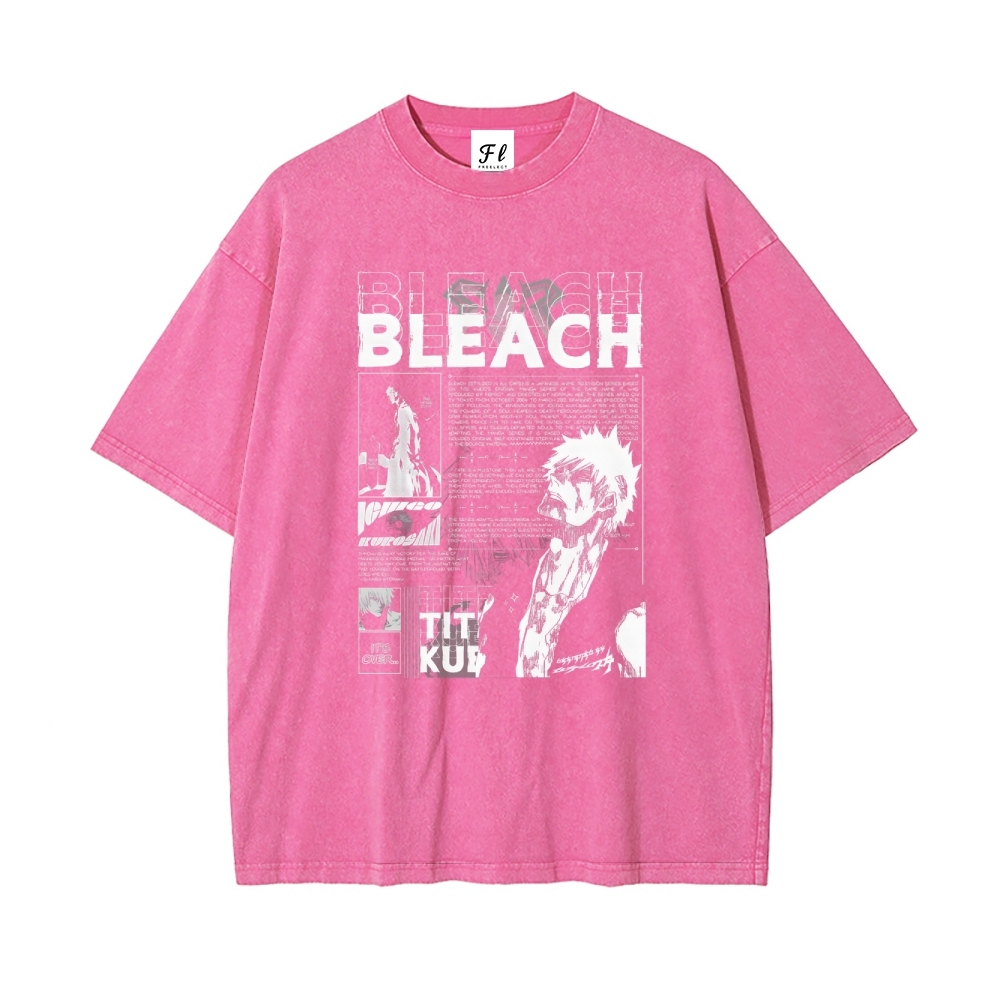 Vintage Oversized T-Shirt Bleach