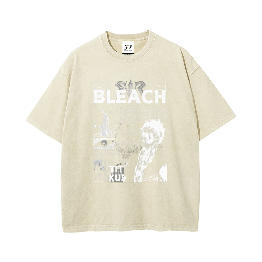 Vintage Oversized T-Shirt Bleach