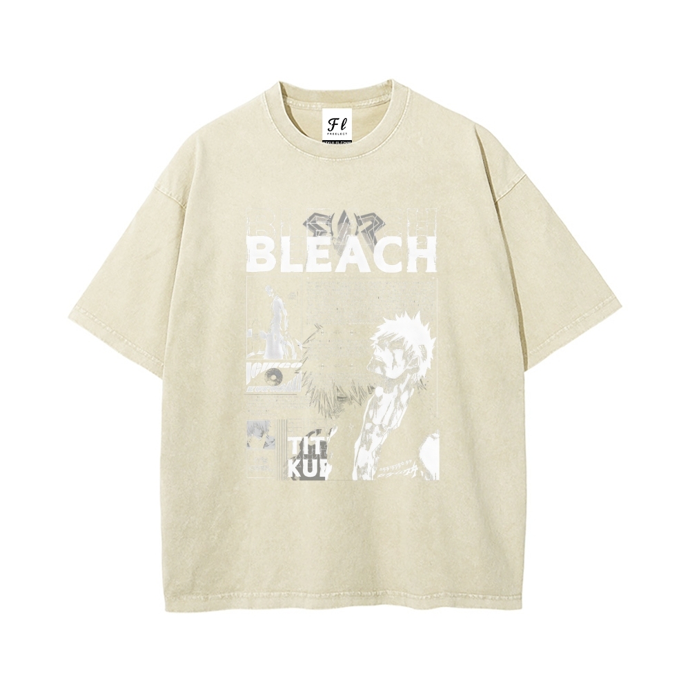 Vintage Oversized T-Shirt Bleach