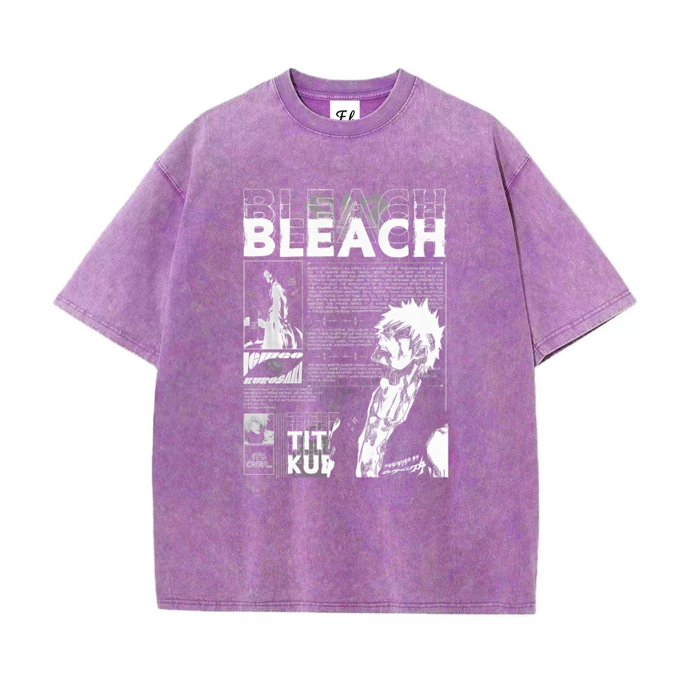 Vintage Oversized T-Shirt Bleach