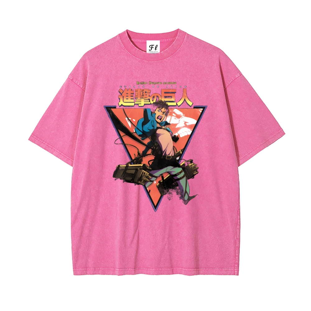 Vintage Oversized T-Shirt Attack On Titan