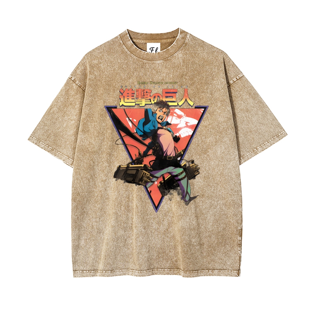Vintage Oversized T-Shirt Attack On Titan