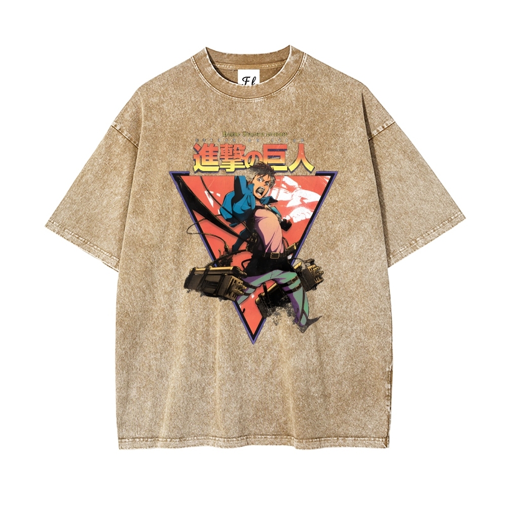 Vintage Oversized T-Shirt Attack On Titan