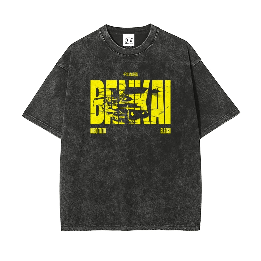 Vintage Oversized T-Shirt Bleach