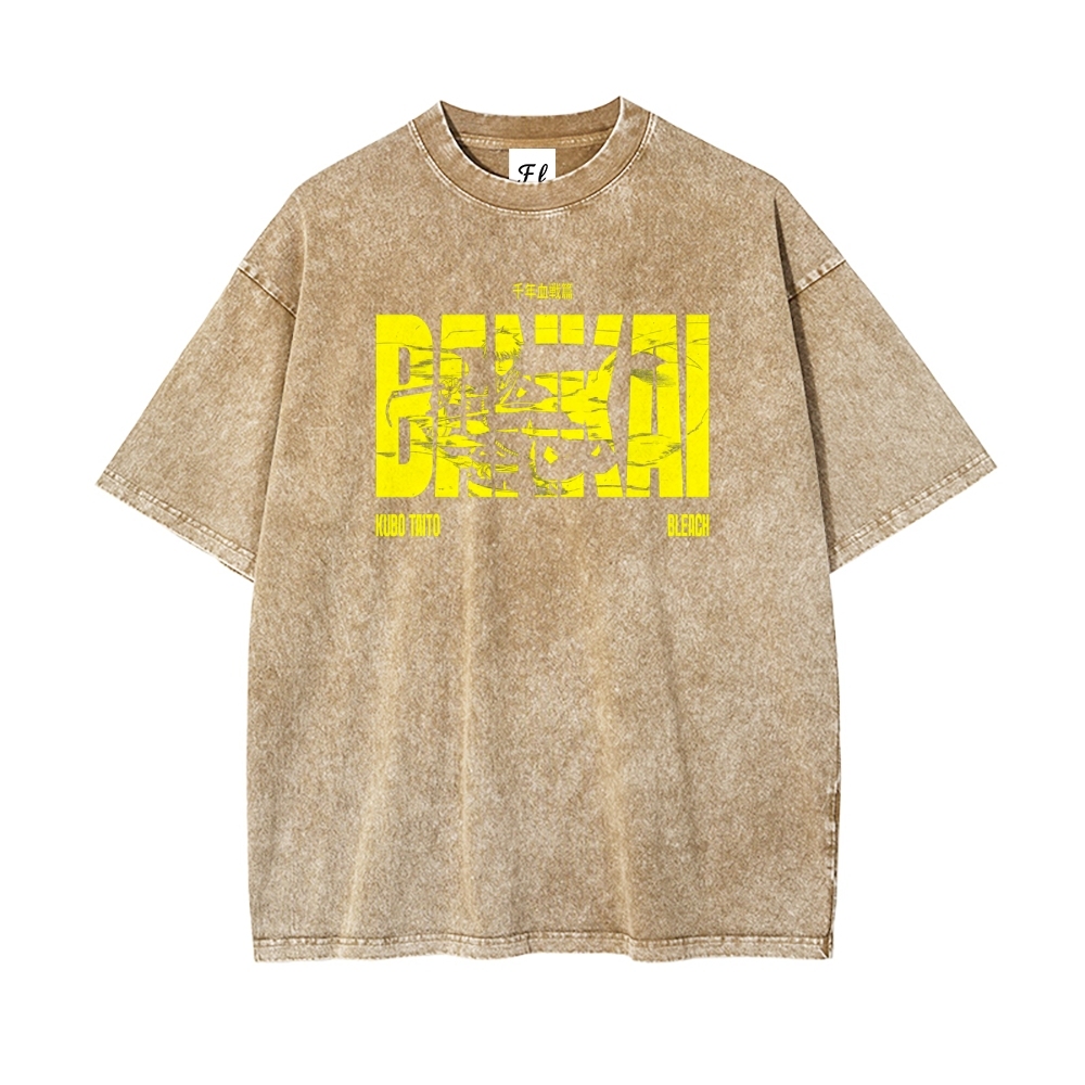 Vintage Oversized T-Shirt Bleach