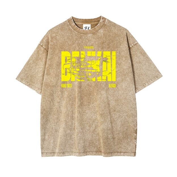 Vintage Oversized T-Shirt Bleach