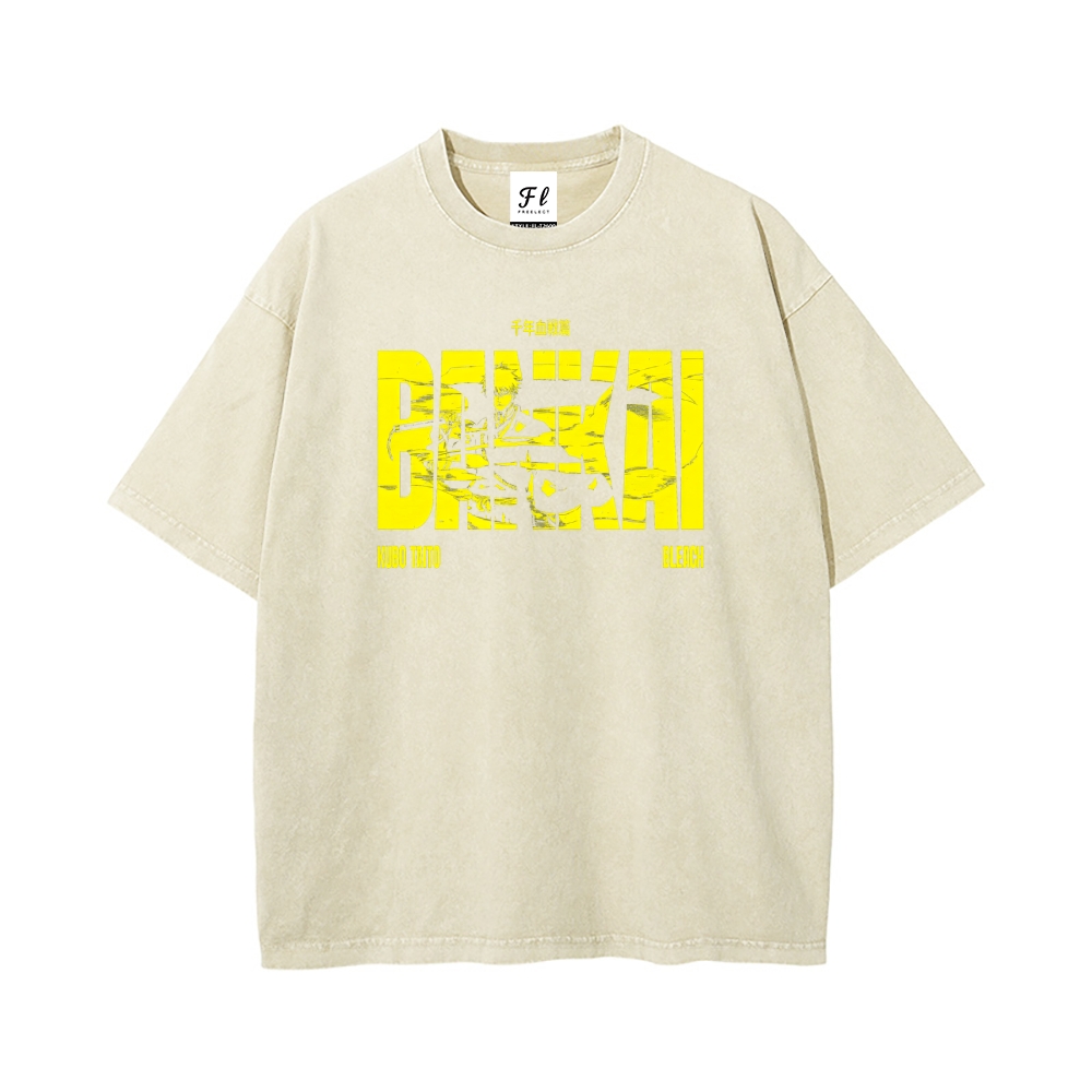 Vintage Oversized T-Shirt Bleach