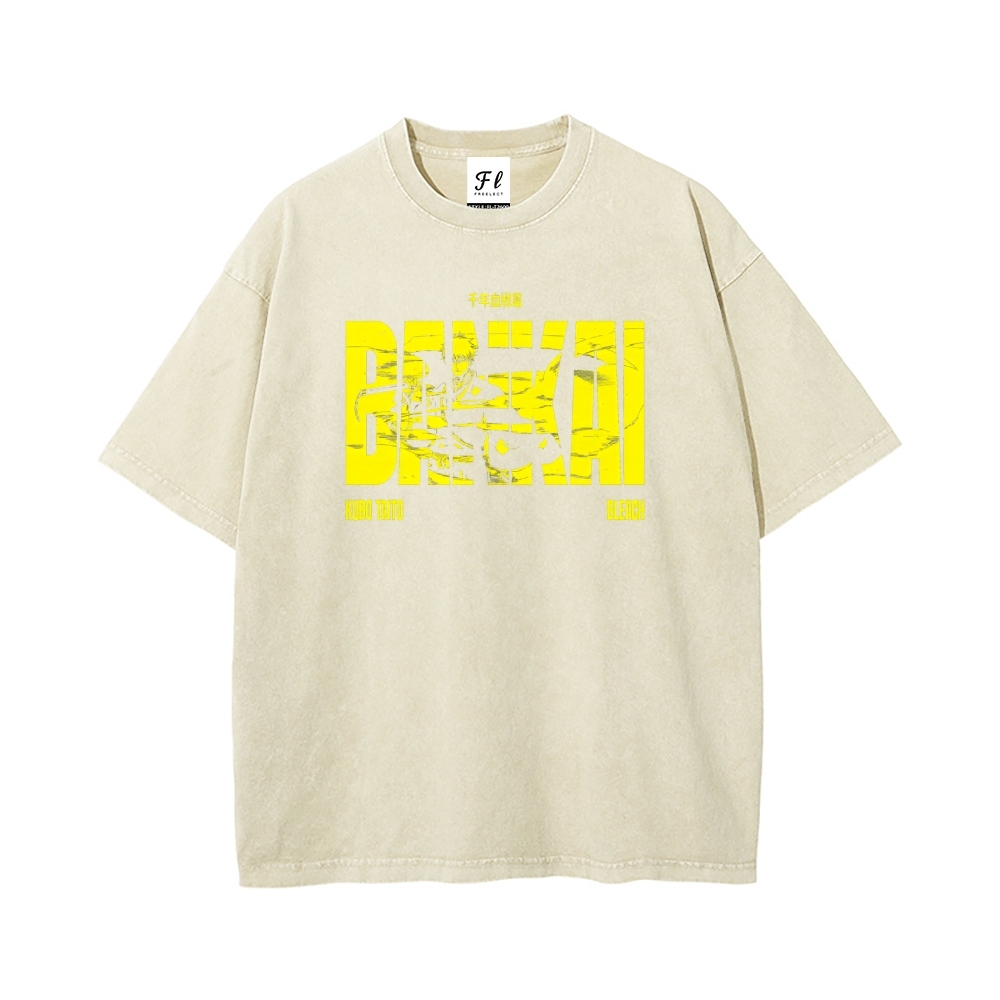 Vintage Oversized T-Shirt Bleach