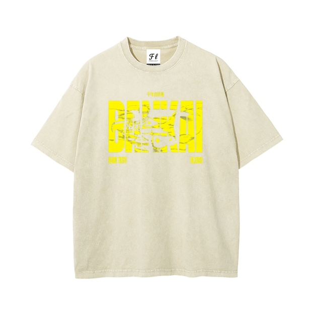Vintage Oversized T-Shirt Bleach