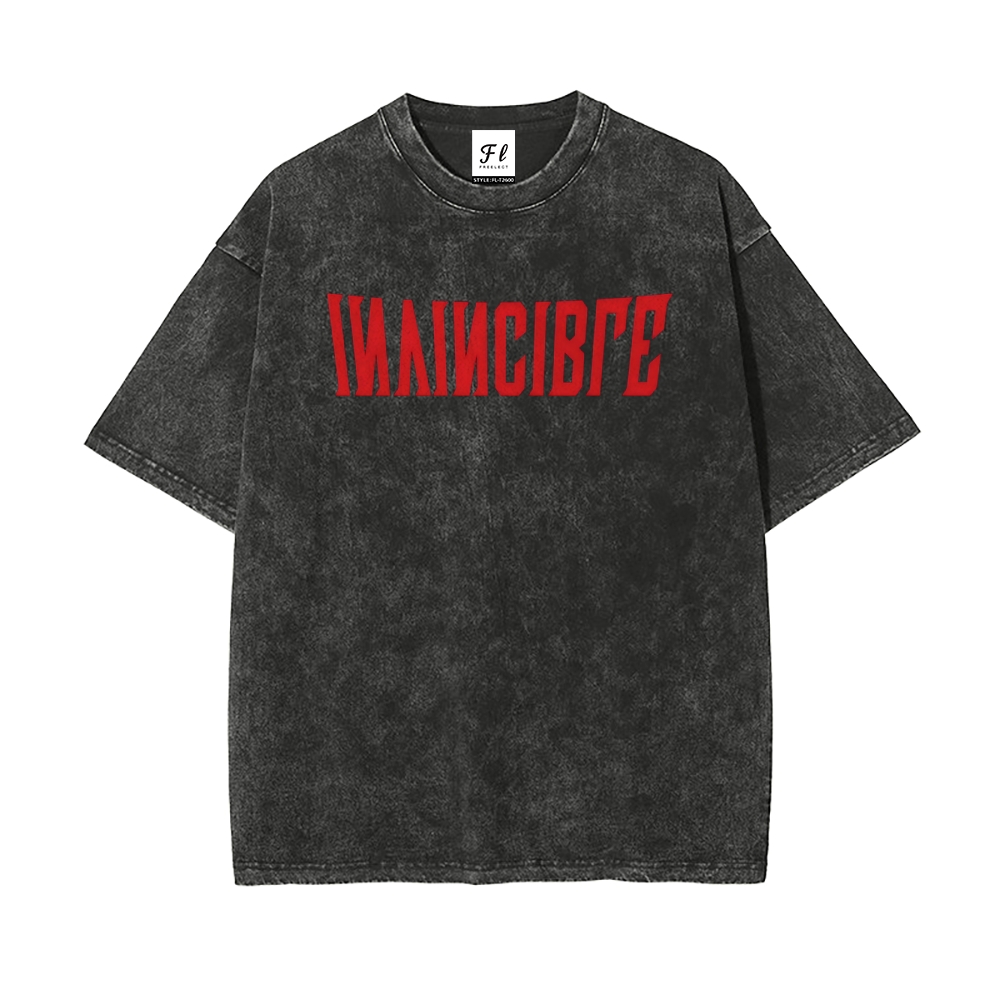 Vintage Oversized T-Shirt Invincible