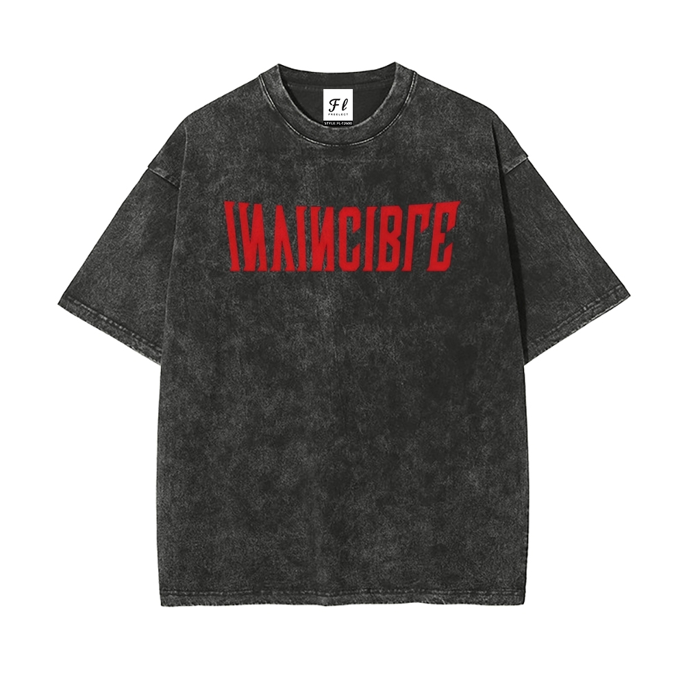 Vintage Oversized T-Shirt Invincible