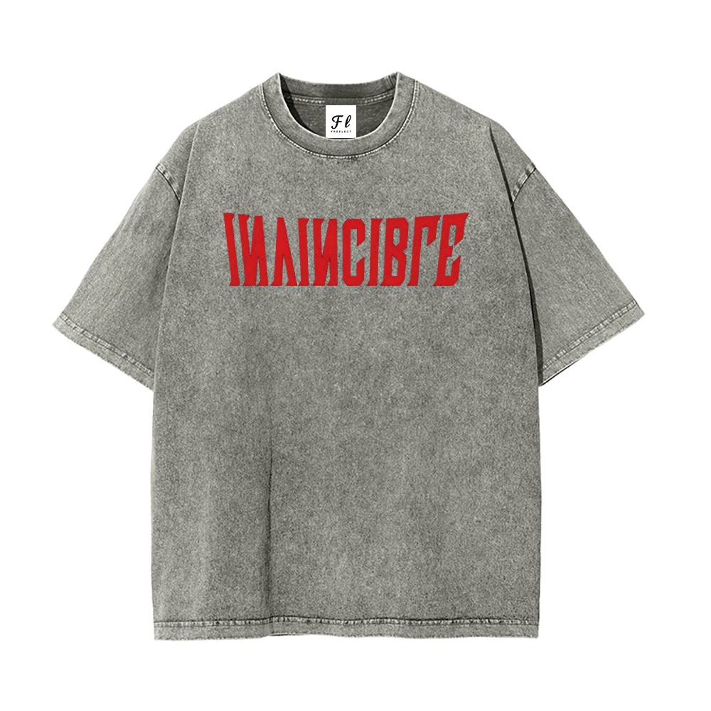 Vintage Oversized T-Shirt Invincible