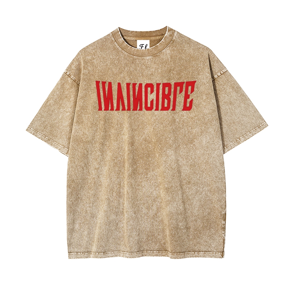 Vintage Oversized T-Shirt Invincible