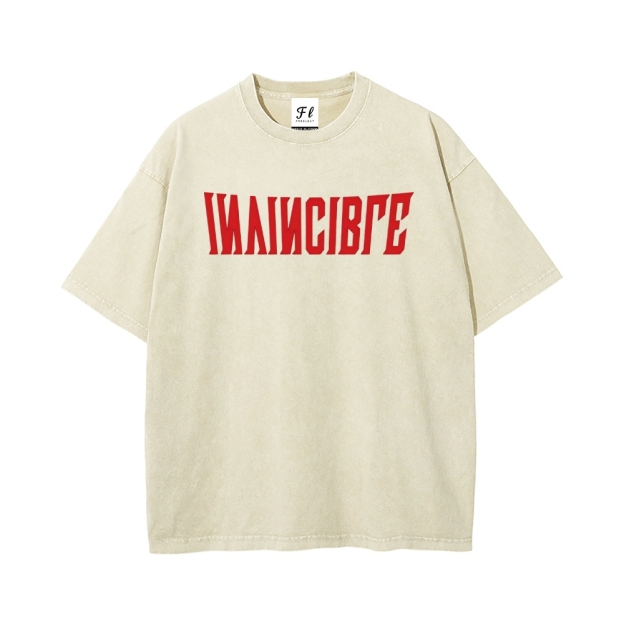 Vintage Oversized T-Shirt Invincible