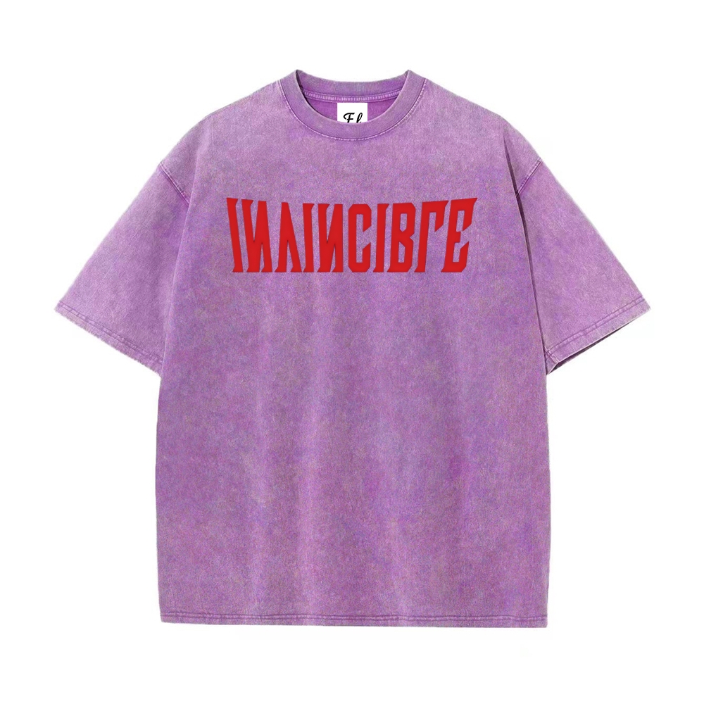 Vintage Oversized T-Shirt Invincible