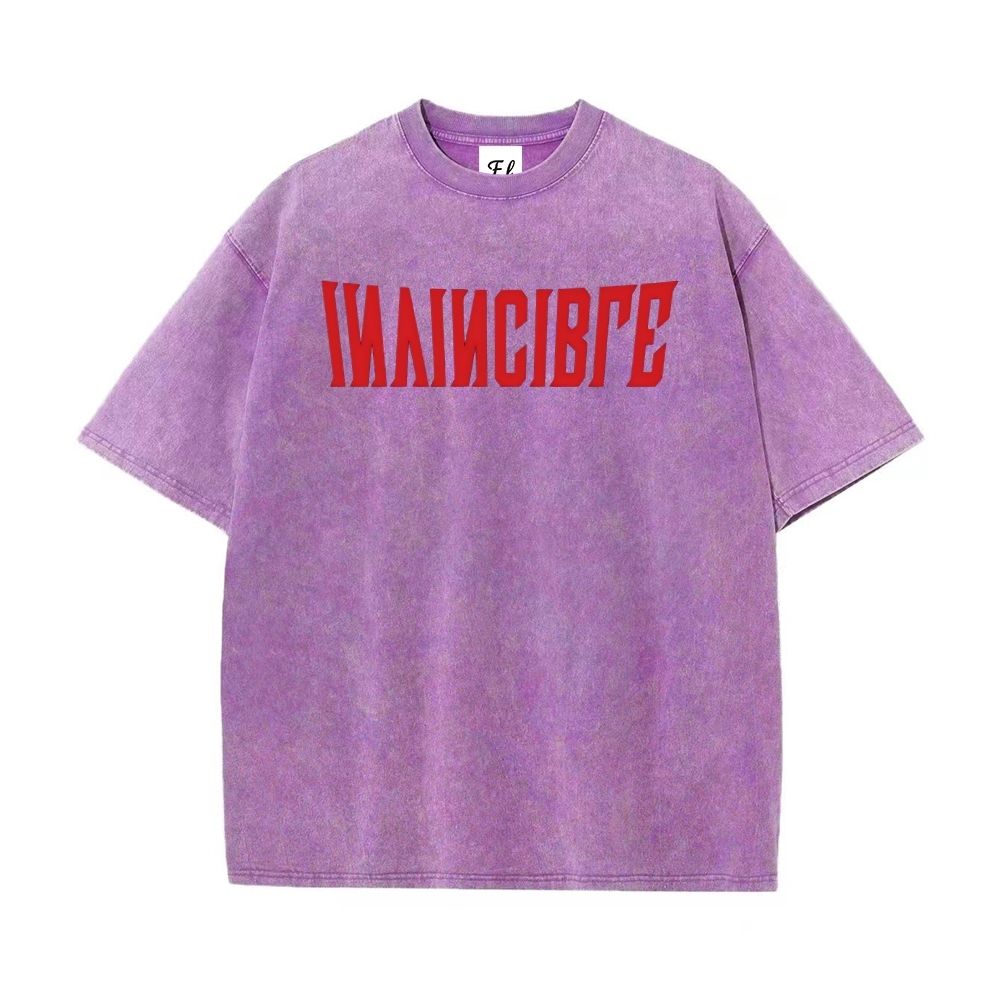 Vintage Oversized T-Shirt Invincible