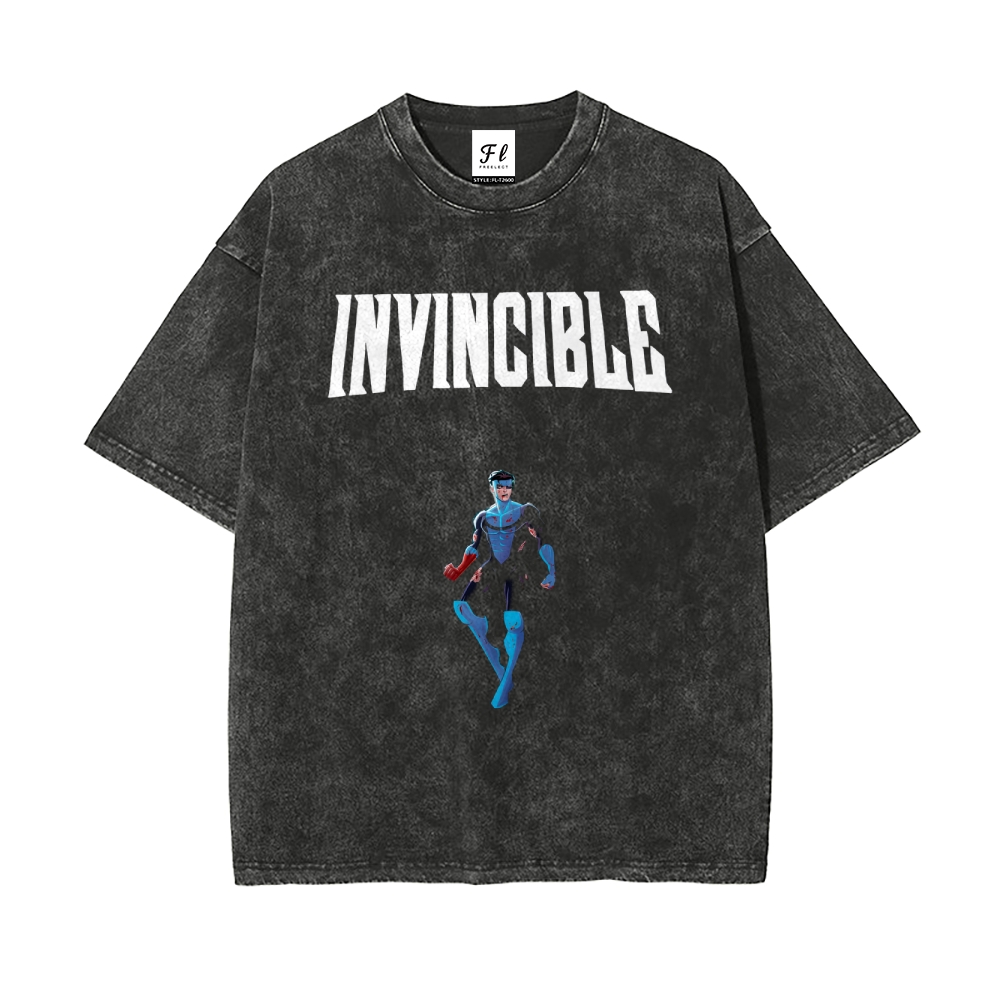 Vintage Oversized T-Shirt Invincible
