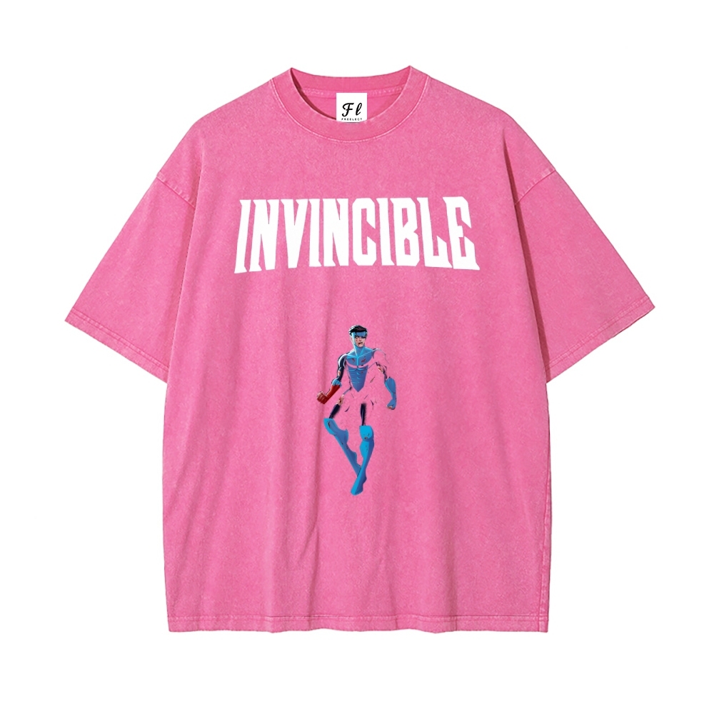Vintage Oversized T-Shirt Invincible