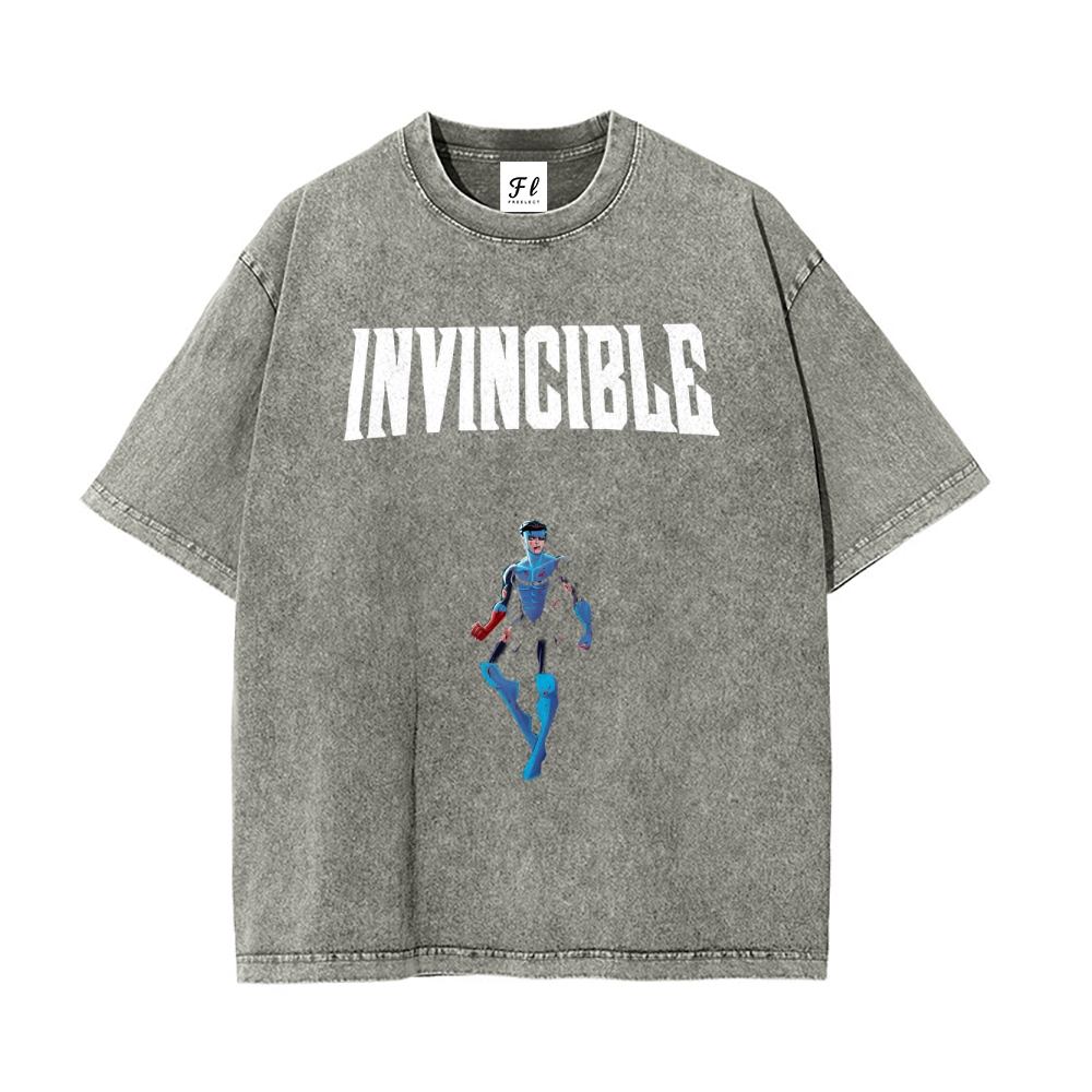 Vintage Oversized T-Shirt Invincible