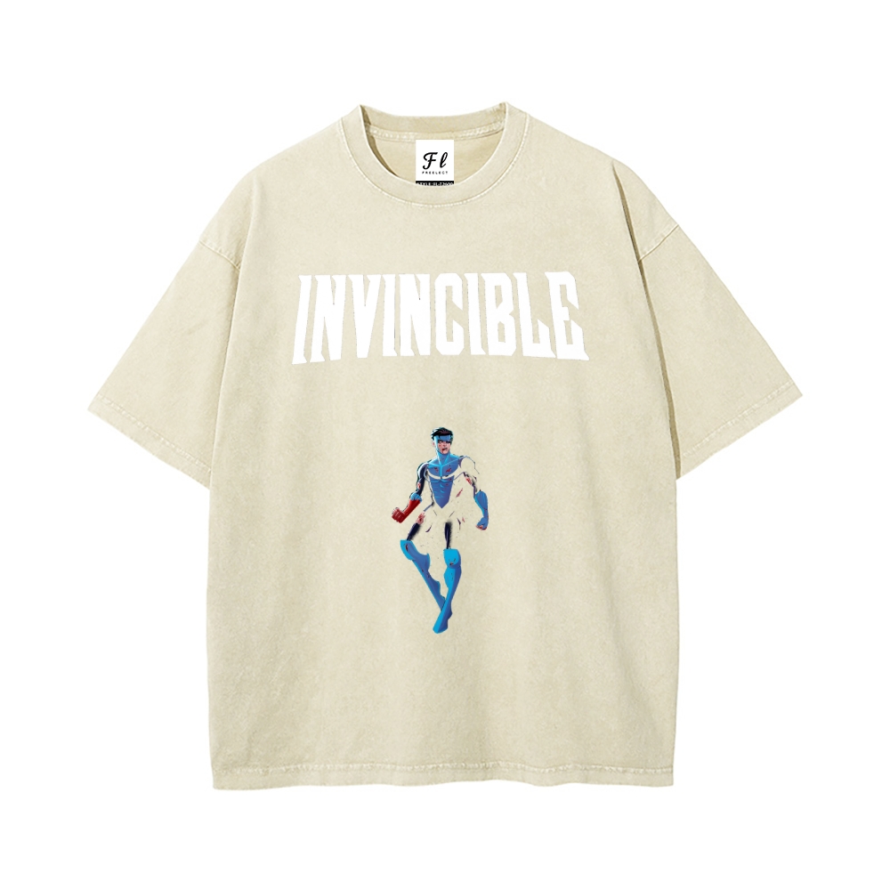 Vintage Oversized T-Shirt Invincible