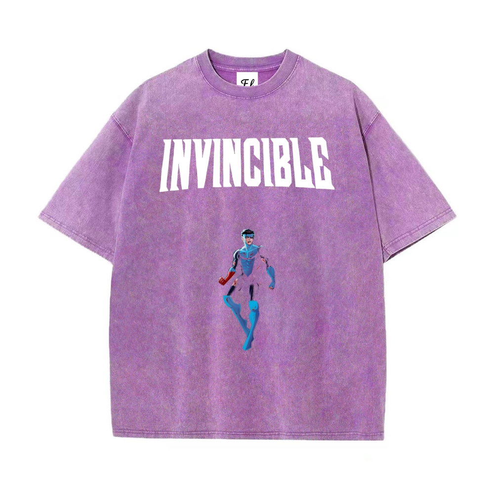 Vintage Oversized T-Shirt Invincible