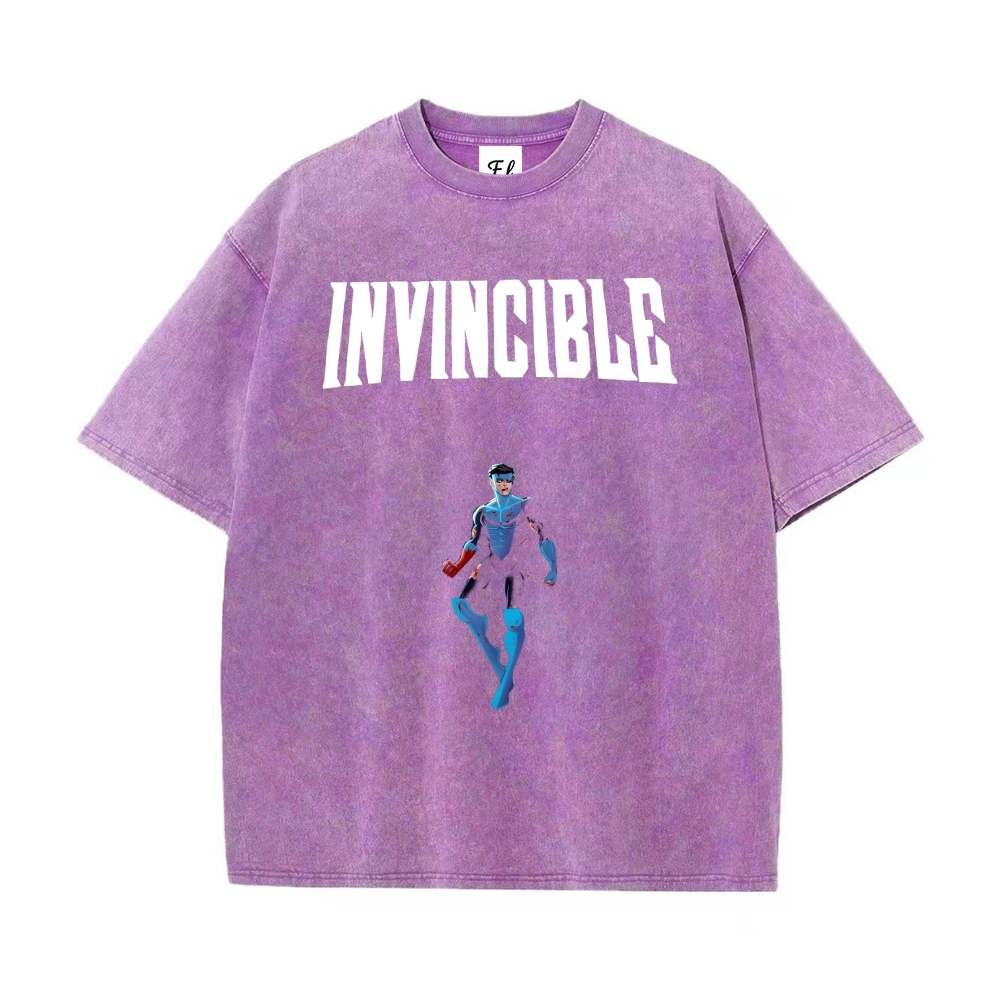 Vintage Oversized T-Shirt Invincible