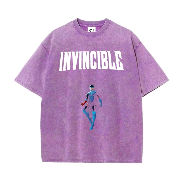 Vintage Oversized T-Shirt Invincible