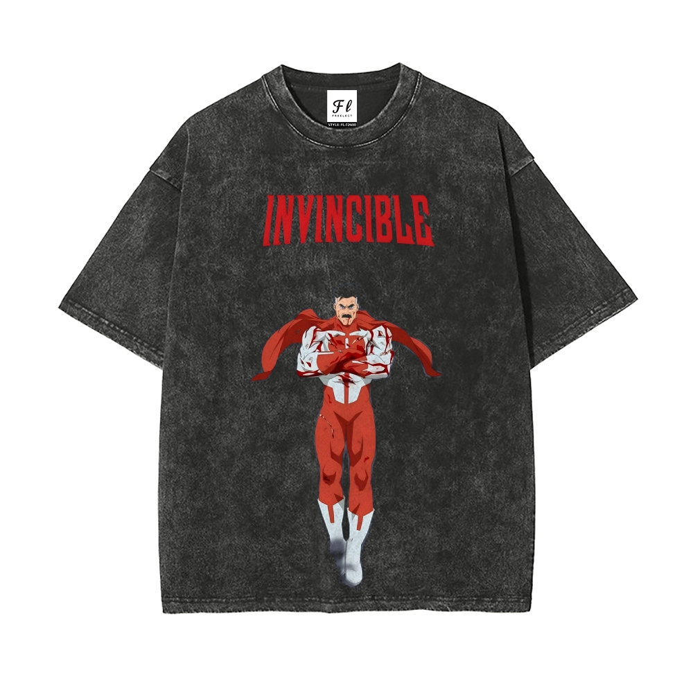 Vintage Oversized T-Shirt Invincible