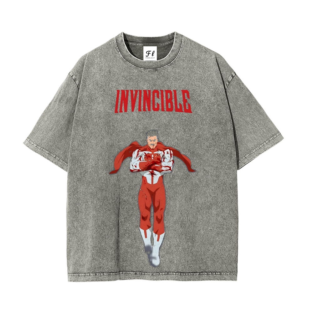 Vintage Oversized T-Shirt Invincible