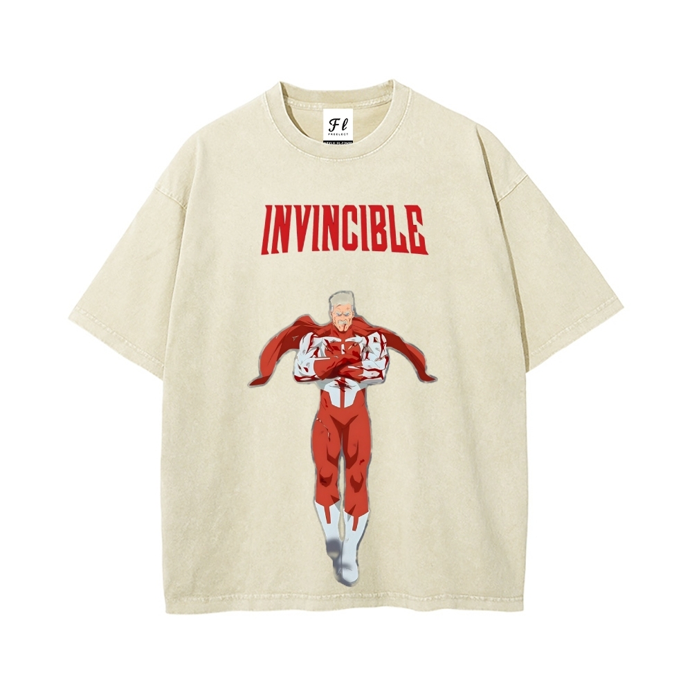 Vintage Oversized T-Shirt Invincible