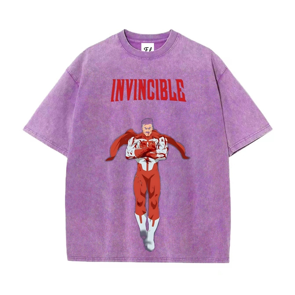 Vintage Oversized T-Shirt Invincible