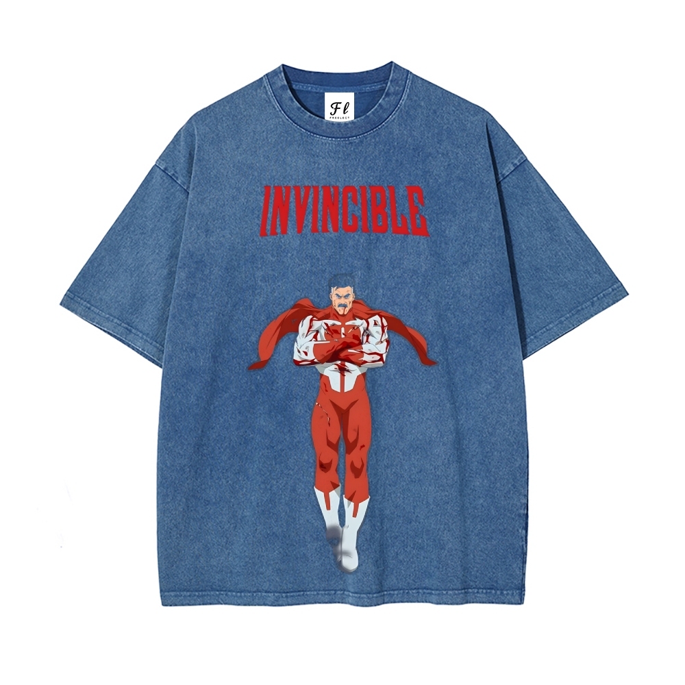 Vintage Oversized T-Shirt Invincible