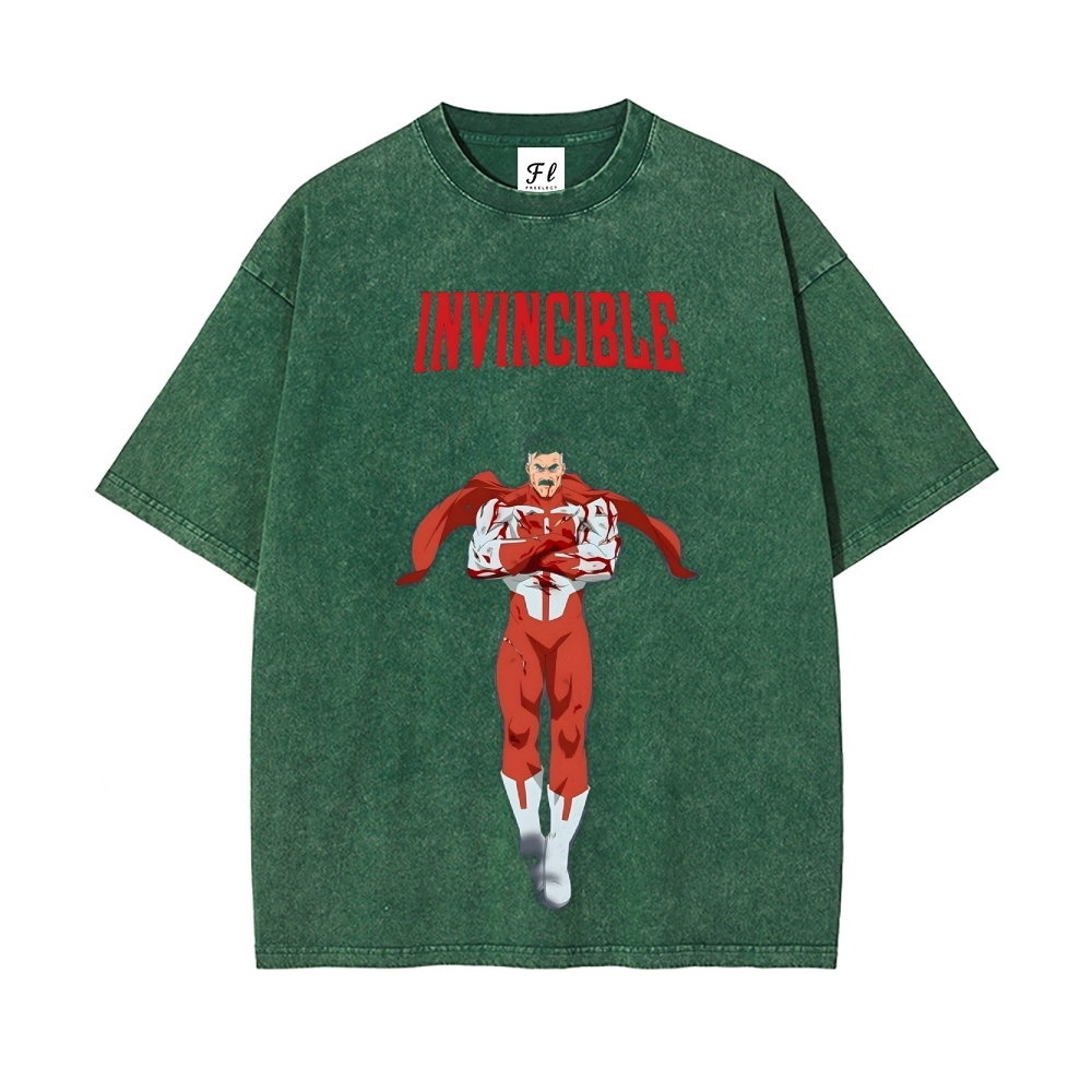 Vintage Oversized T-Shirt Invincible