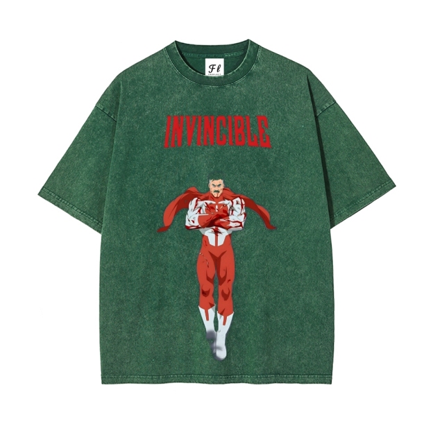 Vintage Oversized T-Shirt Invincible