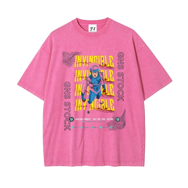 Vintage Oversized T-Shirt Invincible