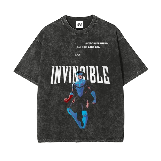 Vintage Oversized T-Shirt Invincible