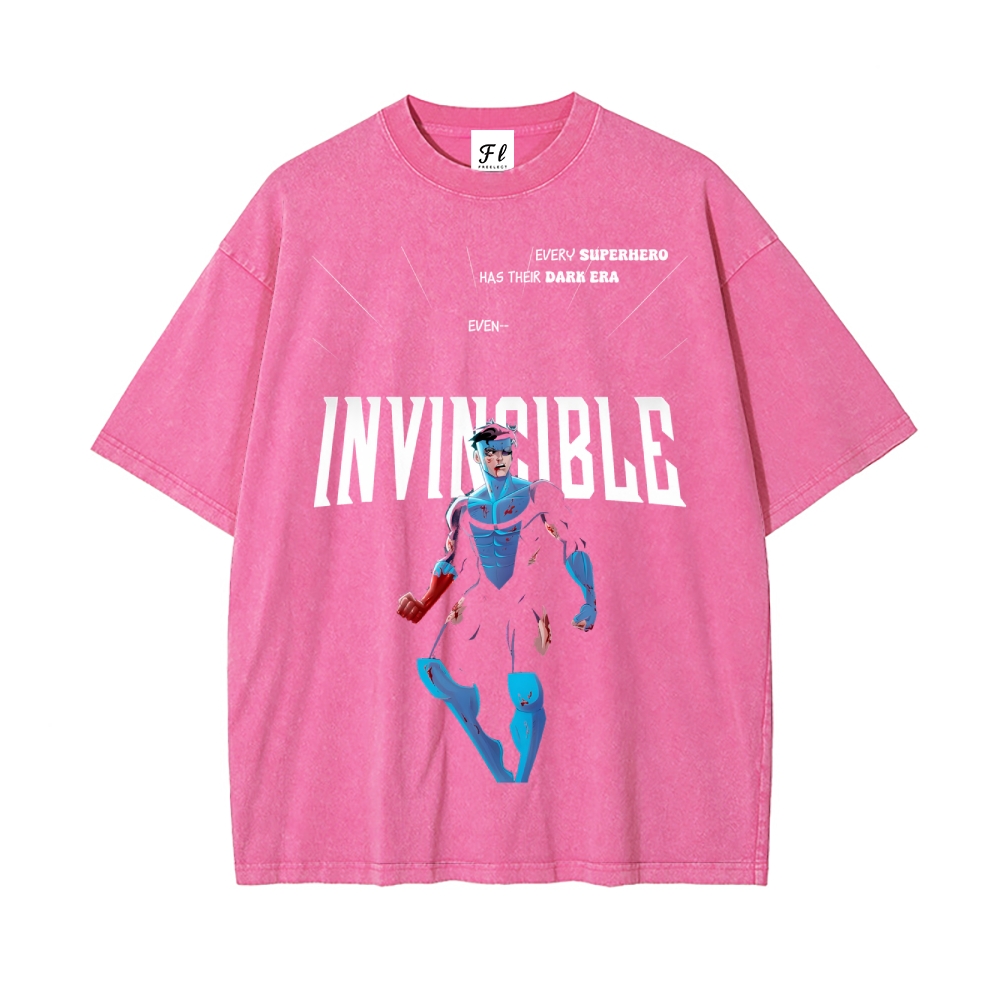 Vintage Oversized T-Shirt Invincible